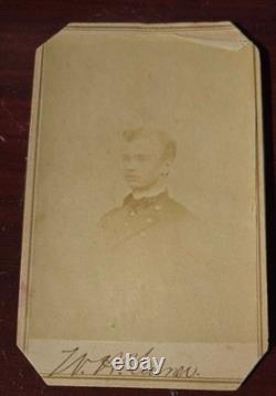 Four (4) US Naval Academy CDVs circa 1865 - Two Identified