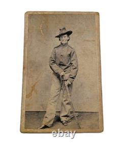 Frances Clayton Civil War Woman Soldier CDV Pair S. Masury Boston Massachusetts