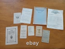 GAR Original Documents And Photos(20+total Pieces) Grand Army Of The Republic