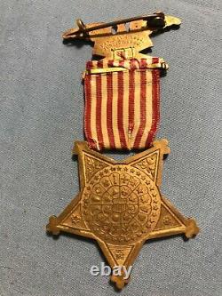 GAR Veterans Civil War Medal Named And Numbered With Photo
