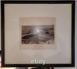 GEORGE BARNARD-Albumen Print -Ruins Of Stone Bridge, Bull Run, Virginia-1862