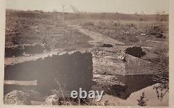 GEORGE BARNARD-Albumen Print -Ruins Of Stone Bridge, Bull Run, Virginia-1862