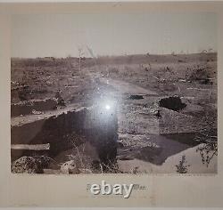 GEORGE BARNARD-Albumen Print -Ruins Of Stone Bridge, Bull Run, Virginia-1862