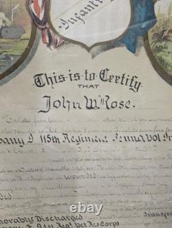 GETTYSBURG/2ND Manassas WIA Escutcheon US Civil War With Tintype And CDV