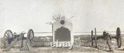 GETTYSBURG ARMY of POTOMAC 11th CORPS 4th REG ARTY BTRY C MONUMENT PHOTO c1910s