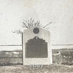 GETTYSBURG ARMY of POTOMAC 11th CORPS 4th REG ARTY BTRY C MONUMENT PHOTO c1910s