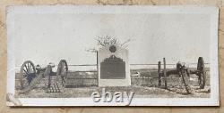 GETTYSBURG ARMY of POTOMAC 11th CORPS 4th REG ARTY BTRY C MONUMENT PHOTO c1910s