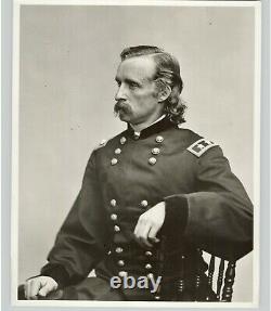 GETTYSBURG GENERAL George A Custer CIVIL WAR Era Matthew Brady Press Photo 1860s