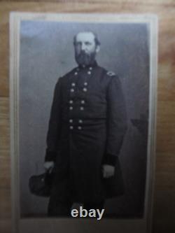GREAT 1862 MATTHEW BRADY Civil War Carte de Visite Photo, General John G. Foster
