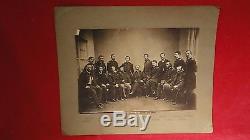 Great CIVIL War Cabinet Card Photo Print Of Major General Meade And Staff