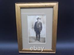 G. A. R. Grand Army of the Republic Unidentified Soldier Photo Wearing Pin/Ribbon