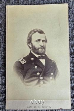 General Grant Civil War Cabinet Card Photo Ward & Son