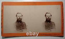 General McPherson Civil War for the Union Taylor & Huntington Stereoview Photo