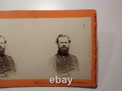 General McPherson Civil War for the Union Taylor & Huntington Stereoview Photo