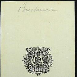 General Simon Bolivar Buckner C. S. A. CDV Card, E. Anthony Backmark