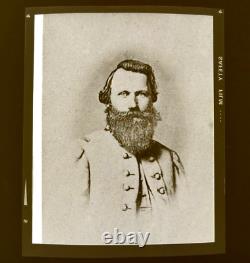 General Stuart US Cavalry Commander Civil War withRobert E Lee Negative Photo Film