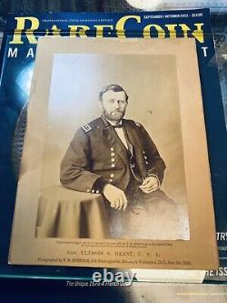 General Ulysses S Grant CIVIL War Original Rare Army Burnham CDV Cabinet Photo