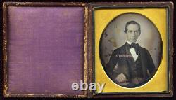 Gent by Mathew B. Brady. Pre- Civil War Daguerreotype. Not ambrotype-tintype-cdv