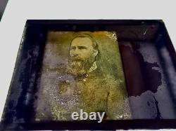 Glass Slide Photographs Civil War with Soldiers, Battlefields, Shipyards