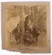 Great 1860s Civil War Album Photo Four Generals In The Field, Flags And More
