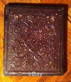 Hand Colored Civil War Tintype of child soldier confederate Cond. VG