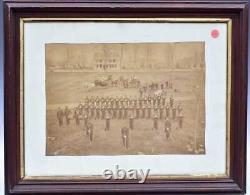 Historical Albumen of some Civil War era Soldiers standing muster