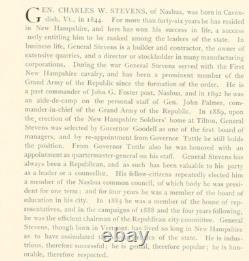 ID'd 1st NH Cavalry Civil War Soldier with Battle Flag Rare CDV Set 1860s Photos