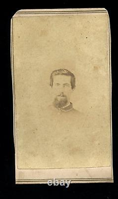 ID'd CDV Civil War Soldier by African American Photographer JP Ball Ohio KIA