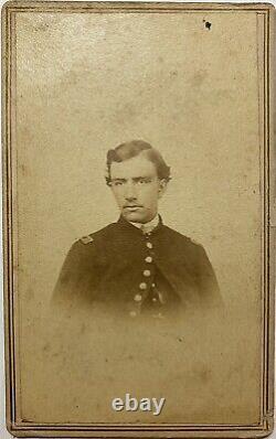 ID'd Civil War CDV Capt. Samuel Bolton, 34th New Jersey Inf. Died Of Disease