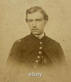 ID'd Civil War CDV Capt. Samuel Bolton, 34th New Jersey Inf. Died Of Disease