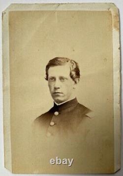 ID'd Civil War Era CDV 1st Lt. Alexander Beach, 2nd & 11th New Jersey Infantry