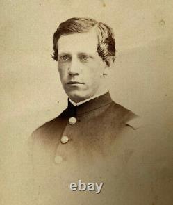 ID'd Civil War Era CDV 1st Lt. Alexander Beach, 2nd & 11th New Jersey Infantry