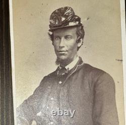 ID'd Civil War Soldier Black or Mixed Race 2nd NY Harris Light Cavalry 1860s