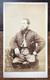 Id'd Civil War Soldier Henry Cady Sgt 4th Massachusetts Cavalry Cdv Photo 1860s