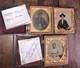 Id'd Civil War Soldier & Wife Missouri Or Arkansas, 1860s Photo Lot