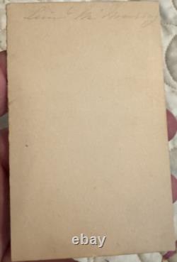 ID'd Civil War-era CDV soldier by Matthew Brady Washington militia or musician