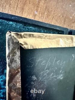 ID'd Man in Patriotic Case Died of Measles Civil War 1/9 Tintype Photo Soldier