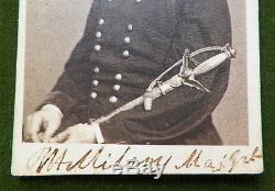 Indiana CIVIL War Union Army Major General Robert H Milroy Signed CDV Photograph