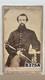 Id'd Confederate Soldier 1st Tennessee Heavy Artillery Civil War Cdv Photo