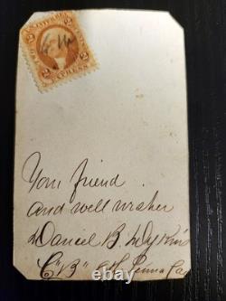 Identified Civil War Cavalry Soldier CDV. 8th Pennsylvania Cavalry