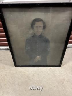 Identified Civil War Union Sergeant Portrait 124th Pennsylvania Vol Infantry
