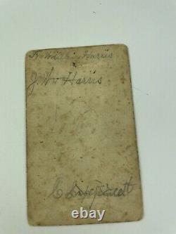 Identified Wounded Civil War Soldier Discharge Paper, CDV Photo & Picture Album