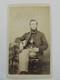 Iowa Civil War Infantryman Cdv Photograph Frankville Iowa
