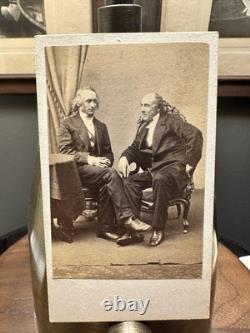 JW BLACK RARE Reverend Bellows & Bartol HARVARD Int Civil War Era CDV Photo