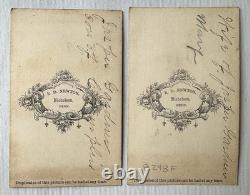 Jasper Gardner KIA 47th PA Infantry Civil War Soldier 1860s CDV Photo Mourning