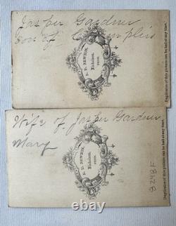Jasper Gardner KIA 47th PA Infantry Civil War Soldier 1860s CDV Photo Mourning