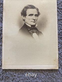 Jefferson Davis Confederate Civil War President CDV