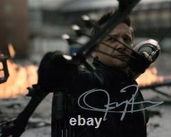 Jeremy Renner Captain America Civil War 8x10 Signed Photo JSA Certified Auto