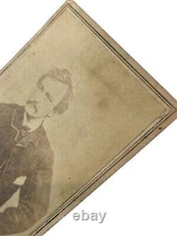 John Wilkes Booth CDV Abraham Lincoln Assassin Civil War Era L G Gaylord, Mass