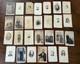 Lot Of 27 1865-66 Civil War Era Carte De Visite Cdv All Tax Stamps Photos Cdvs